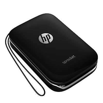 HP Sprocket Portable Photo Printer Black